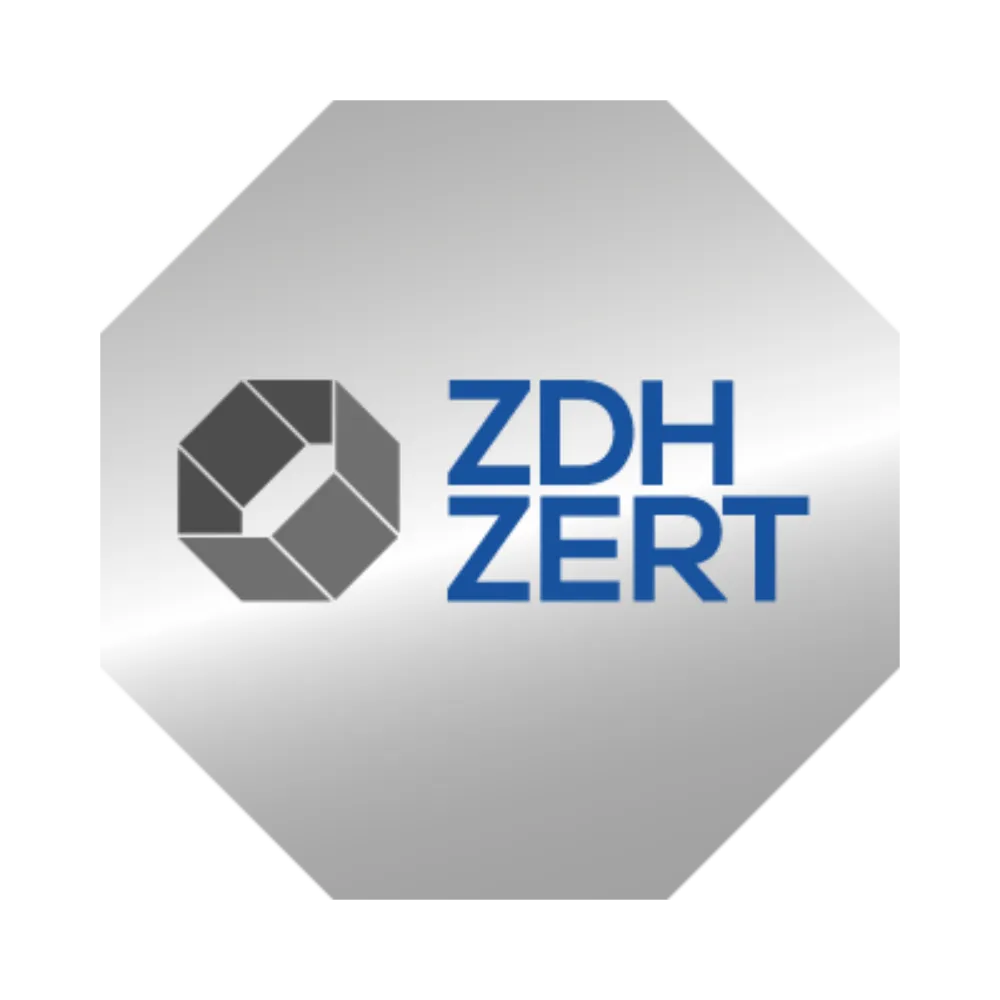 Hier sieht man das ZDH ZERT Logo